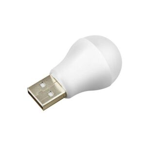 Powermaster 5V 1A Mini USB Led Lamba - Beyaz