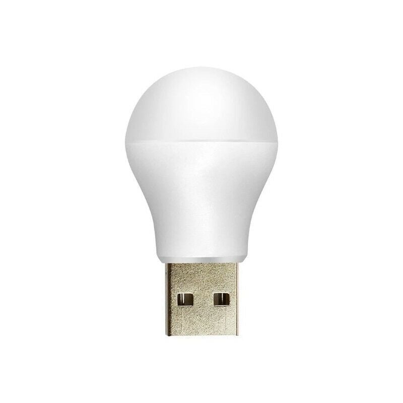 Powermaster 5V 1A Mini USB Led Lamba - Beyaz