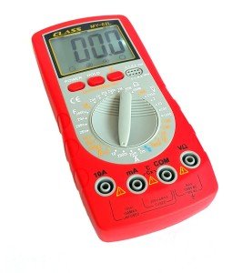 Class MY-62L Dijital Multimetre Ölçü Aleti Işıklı LCD Ekran