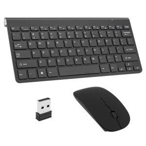 Wieder Wireless Kablosuz Slim Klavye Mouse Set Siyah WR-70B