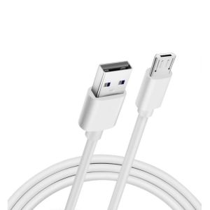 Powermaster PM-24125 Beyaz 3 Metre 2 Amper Micro USB Şarj Data Kablosu