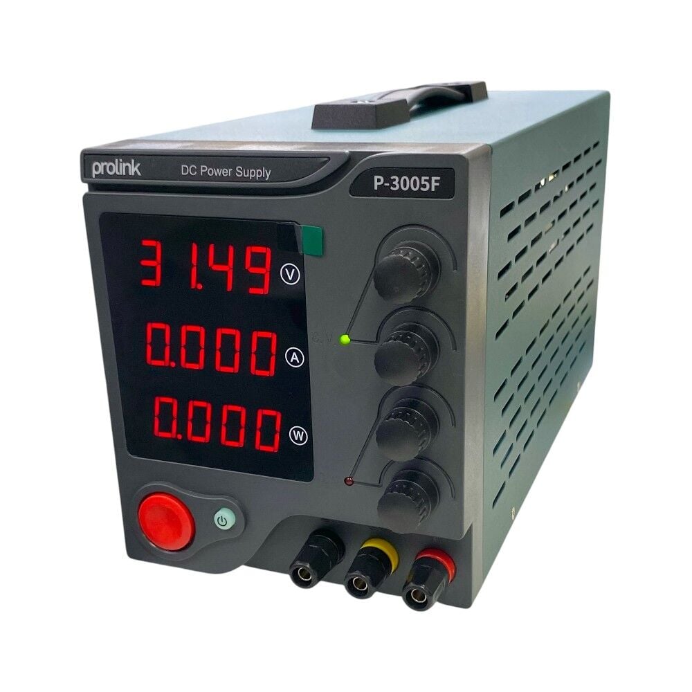 Prolink P-3005F 30V/5A DC 30Volt 5Amper Ayarlanabilir Güç Kaynağı 150W