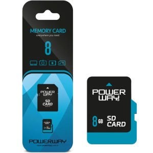Powerway PWR-8 8GB Micro SD (Class 10) Hafıza Kartı