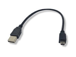 Rose Mini USB 5Pin - USB Erkek Kablo 30cm