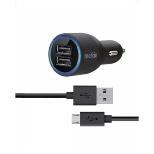 Melkin 2.1A Çift Usb Girişli Micro Uç Araç Çakmak Şarj Seti