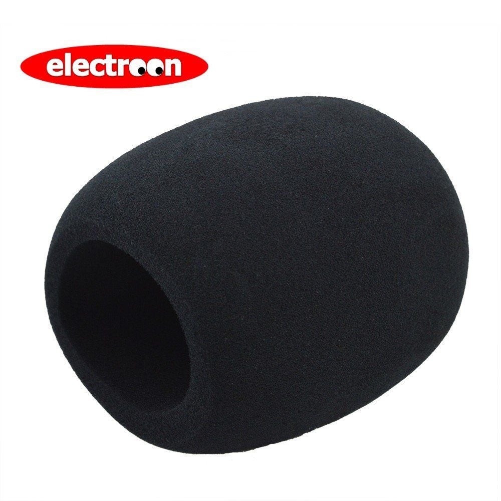 Electroon Standart El Mikrofon Süngeri - Siyah