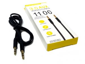 HADRON HD4308 3,5 mm Stereo Aux Gold Kablo 110cm