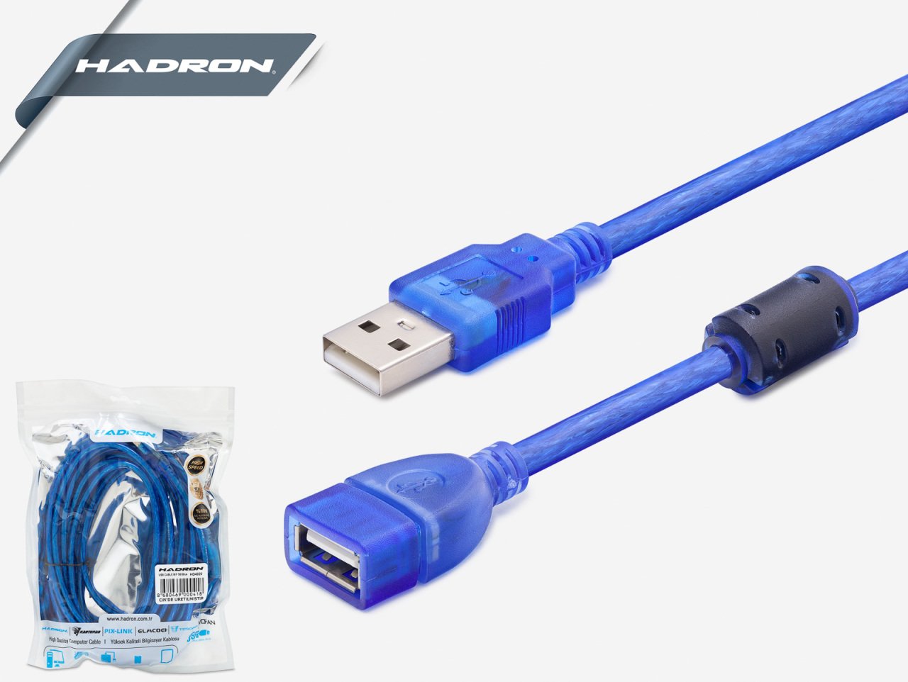 HADRON HD4020 5MT USB UZATMA KABLOSU