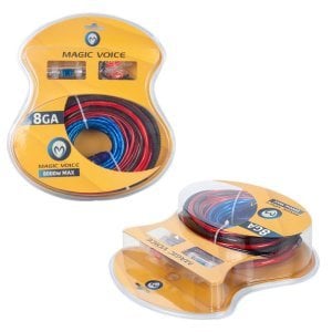 Magicvoice 8GA Oto Anfi Kablo Seti 8000W