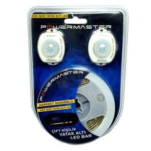 Powermaster Sensörlü Çift Kişilik Yatak Altı Led Aydınlatma