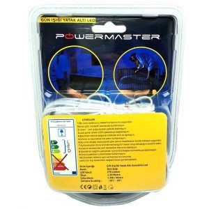 Powermaster Sensörlü Çift Kişilik Yatak Altı Led Aydınlatma