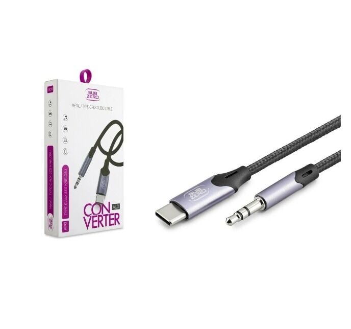 Subzero AX90 Type-C To 3.5mm Aux Kablo 1Metre