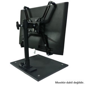 Electroon NonVesa NV-P1728x1 17-28'' Monitör/TV Masa Üstü Portatif Askı Aparatı Tekli