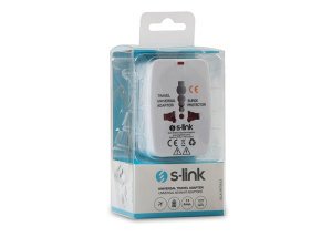 S-link SLX-WTA03 İngiliz-Amerikan Çoklu Priz Adaptörü