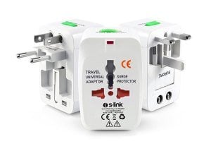 S-link SLX-WTA03 İngiliz-Amerikan Çoklu Priz Adaptörü