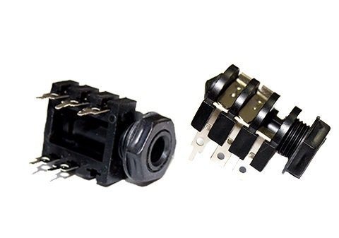 electroon 6.3mm Stereo Plastik Şase Jak 6pin