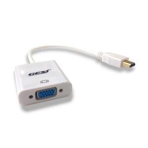GESİ BM001 HDMI to VGA Kablo Çevirici Ses Çıkışlı