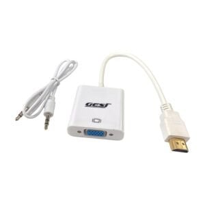 GESİ BM001 HDMI to VGA Kablo Çevirici Ses Çıkışlı