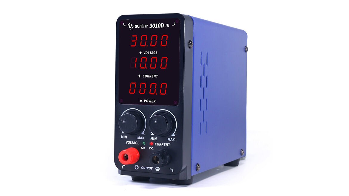 Sunline 3010D-III 0-30V/10A DC Ayarlı Güç Kaynağı