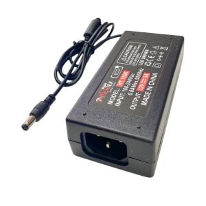 Hightek HT-1526 Eco 12Volt 5Amper Plastik Kasa Adaptör 5.5x2.5mm Jak Fişli