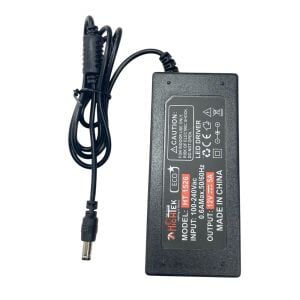 Hightek HT-1526 Eco 12Volt 5Amper Plastik Kasa Adaptör 5.5x2.5mm Jak Fişli