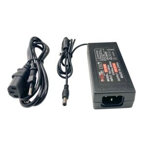 Hightek HT-1526 Eco 12Volt 5Amper Plastik Kasa Adaptör 5.5x2.5mm Jak Fişli
