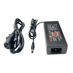 Hightek HT-1526 Eco 12Volt 5Amper Plastik Kasa Adaptör 5.5x2.5mm Jak Fişli