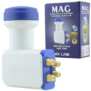 Mag Dörtlü Quad Lnb Altın Uçlu NEC Chip
