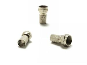 GESİ UJ-12010 RG6U6 Geniş F Konnektör 20mm - 1Adet