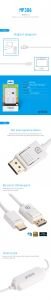 Prolink MP306 DISPLAY PORT - HDMI A KABLO