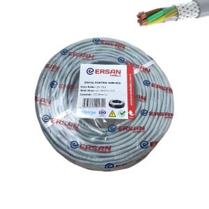 Ersan 2x1.50mm LIYCY Sinyal ve Kontrol Kablosu 100Metre Bakır