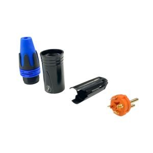 Pawer XLR Erkek Jak Mavi - 1 Adet