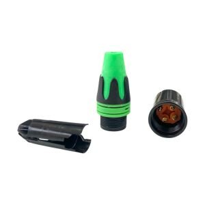Pawer XLR Erkek Jak Yeşil- 1 Adet