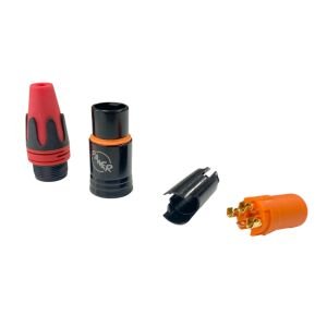 Pawer XLR Canon Dişi Jak Fiş Kırmızı - 1 Adet