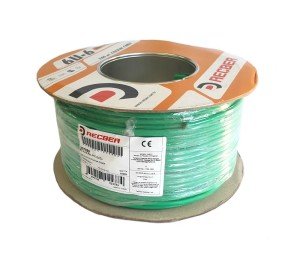 Reçber RG6U6 CU-CU Full Bakır 100Metre Yeşil Anten Kablosu