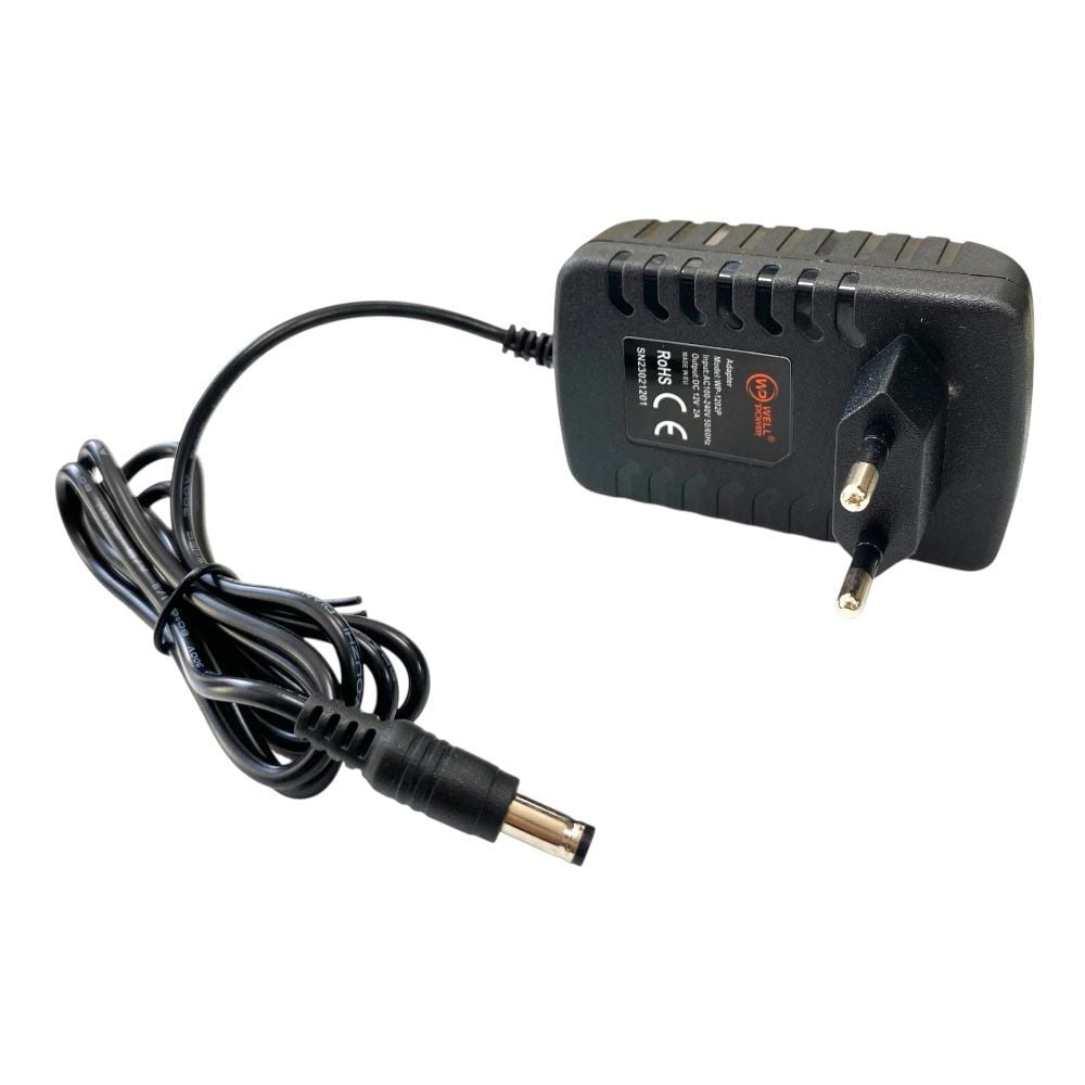 WellPower 12V-2A Modem Adaptör 5.5x2.5mm Jak Fişli