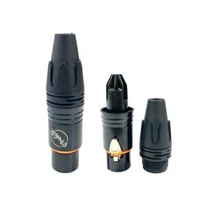 Pawer XLR Canon Dişi Jak Fiş Siyah- 1 Adet