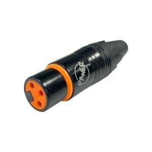 Pawer XLR Canon Dişi Jak Fiş Siyah- 1 Adet