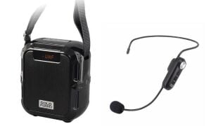 GoldAudio GR-18 Kablosuz Headset Mikrofonlu Taşınabilir Bluetooth Hoparlör