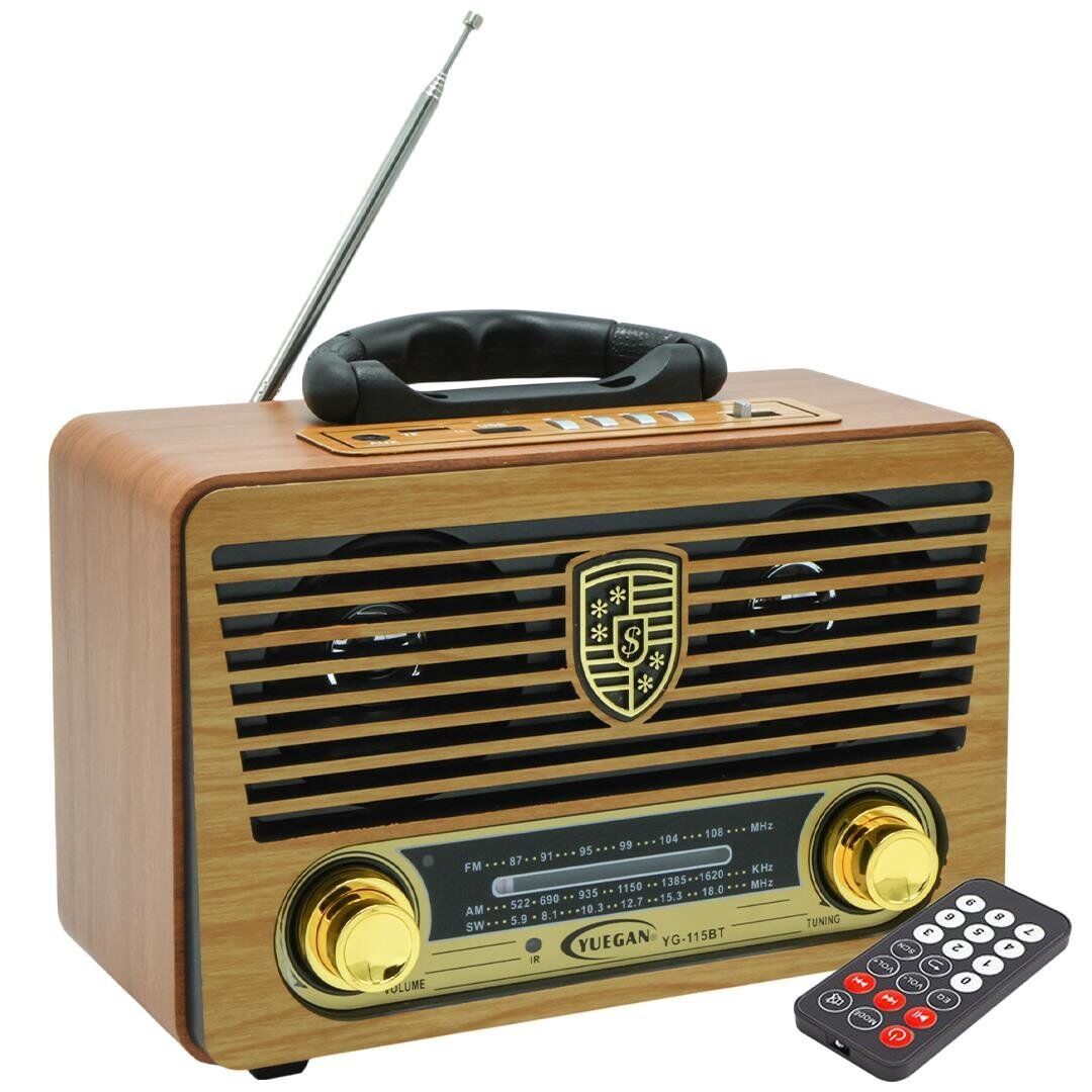 MagicVoice MV-115BT USB-SD-FM-Bluetooth Destekli Nostaljik Radyo