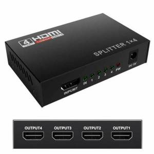 Polotech 4Port 4K 1x4 HDMI Splitter