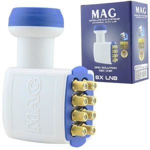 MAG Octo 8 Çıkışlı Full HD Sekizli LNB
