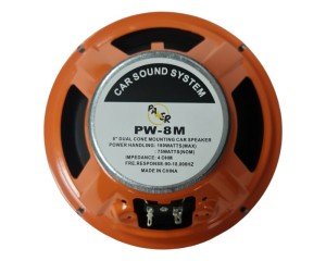 Pawer 180Watt 20cm Midrange Hoparlör Woofer 1Adet