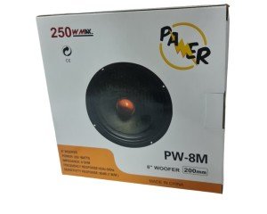 Pawer 180Watt 20cm Midrange Hoparlör Woofer 1Adet