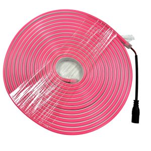 M-Power 12Volt 5Metre 6x12mm Pembe Neon Led Şerit