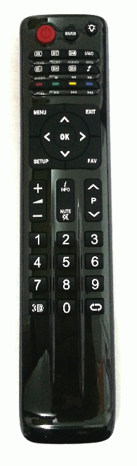 AXEN 3D-LED TV Kumanda