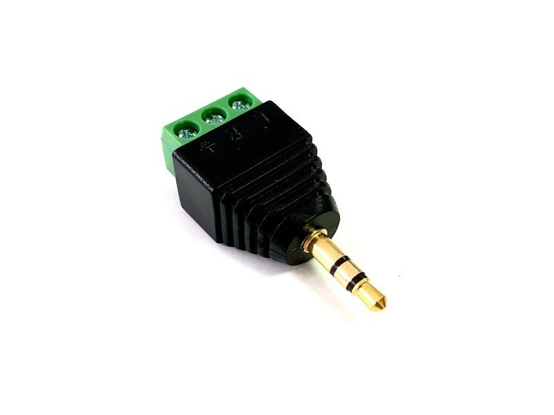 electroon 3.5mm Klemensli Stereo Jak Fiş
