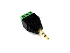 electroon 3.5mm Klemensli Stereo Jak Fiş