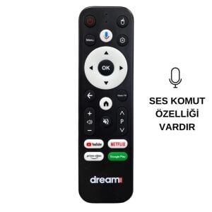 Dreamstar i3 - i3 Pro Androidbox Kumandası Orjinal Logolu - Ses Komutlu