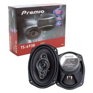 Premio TS-6938 5'' 6X9 Oval Oto Hoparlör 1000W-1800W 2'li Takım